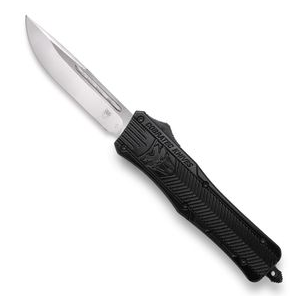 CobraTec Medium CTK-1 Carbon Fiber Knife Black Steel D2 NON-SERRATED