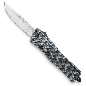 CobraTec Medium CTK-1 Carbon Fiber Knife Carbon Fiber Steel D2 NON-SERRATED