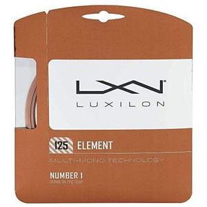 Luxilon Element Tennis String BRONZE 17 Gauge 125