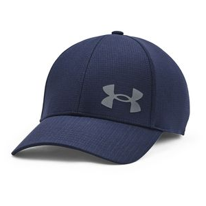 Under Armour Iso-Chill Armourvent Stretch Hat - Men's Academy / Pitch Gray M/L