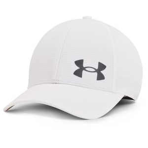 Under Armour Iso-Chill Armourvent Stretch Hat - Men's White / Pitch Gray XL/XXL