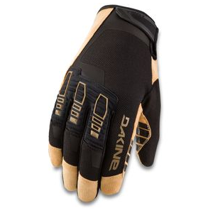 Dakine Cross-X Bike Glove - Men's Black / Tan L Long Finger