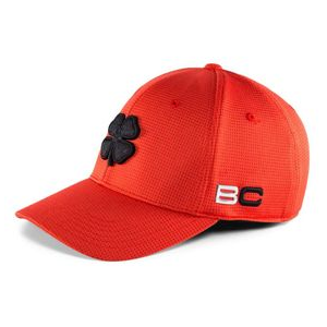 Black Clover Iron X Golf Hat - Men's Red / Black L/XL