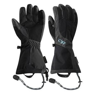 Outdoor Research Arete Gloves - Women's Black/Charcoal S