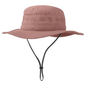 Outdoor Research Solar Roller Sun Hat - Women's Quartz-Rice Embroidery S