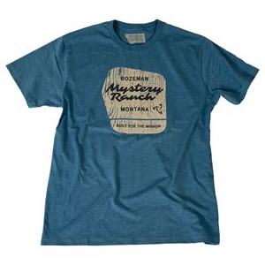 MTN OPS Wilderness Logo T-shirt Steel Blue S