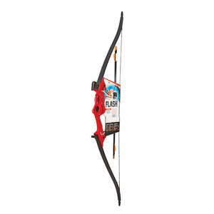 Bear Archery Flash Youth Bow Set RED 5-18 lbs 47" Ambidextrous