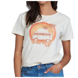 Roxy Rainbow Van T-Shirt - Women's Tapioca S