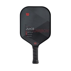 Wilson Juice Carbon Pickleball Paddle Black / Red One Size