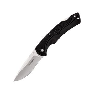 Remington Sportsman Series Folding Knife Black Satin 420J2 NON-SERRATED
