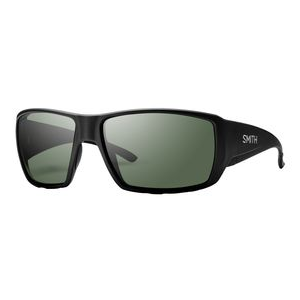 Smith Guide's Choice XL Chromapop Sunglasses - Men's Matte Black / Chromapop Gray Green Polarized