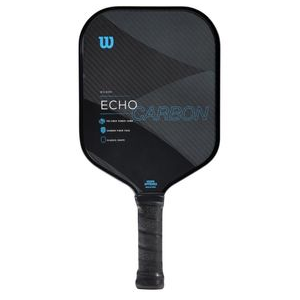 Wilson Echo Carbon Pickleball Paddle Black / Blue One Size