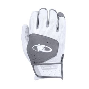 Lizard Skin Komodo Batting Gloves White / Grey M