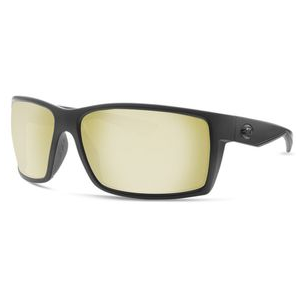 Costa Del Mar Reefton Sunglasses Blackout / Sunrise Silver Mirror 580G Polarized