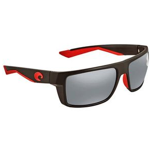Costa Del Mar Motu Sunglasses Race Black / Gray Silver Mirror 580P Polarized