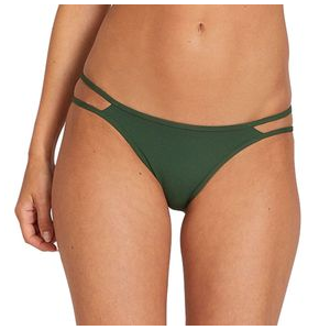 Volcom Simply Rib Hipster Bikini Bottom - Women's GREEN L