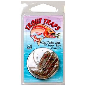 Hooked On Trout Traps Smokeyband Trout Trap Mini Tube Smoke Red 1/32 oz