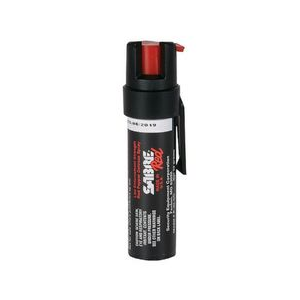 Sabre Pepper Spray w/ Attachment Clip BLACK