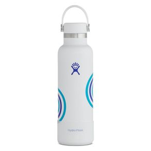 Hydro Flask Refill For Good Limited Edition Standard Mouth Bottle - 21Oz White Cap 21 oz