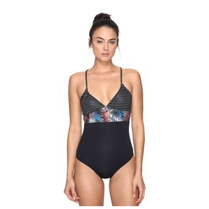Carve Designs Dahlia One Piece Swimsuit - Women's Black Kauai Multi M
