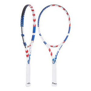 Babolat Pure Drive USA Tennis Racket (Unstrung) Red / White / Blue 4 1/2"