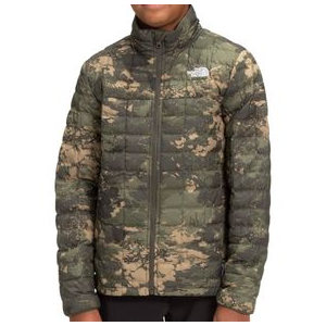 The North Face Youth ThermoBall(TM) Eco Jacket New Taupe Green Tonal Cloud Camo Print XL