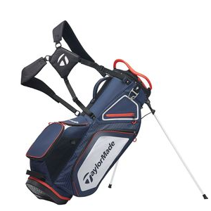 TaylorMade Golf 8.0 Stand Bag Navy / White / Red One Size
