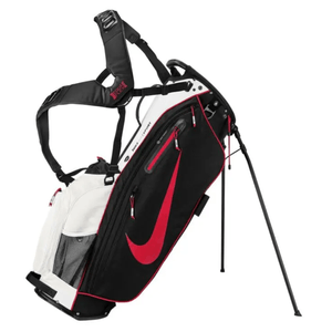 Nike Air Sport Golf Bag Platinum Tint / Black / Gym Red One Size