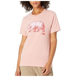 The North Face Tnf Bear Short Sleeve Tee Shirt - Women's Rose Tan L