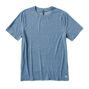 Vuori Strato Tech Tee Shirt - Men's Cloud Heather XL