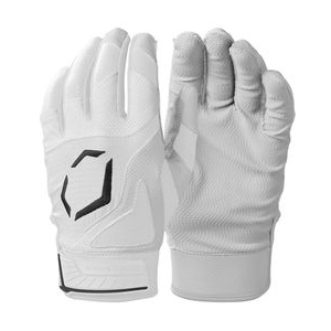 EvoShield SRZ-1 Batting Gloves Team White YS