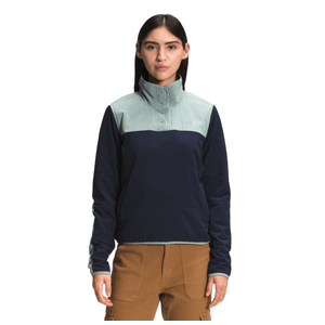 The North Face Mountain Sweatshirt Pullover - Women's Aviator Navy / Silver Blue XS
