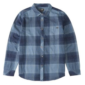Billabong Coastline Flannel Shirt - Men's Slate Blue XL