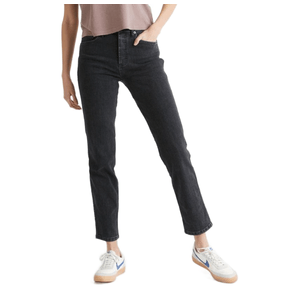 Duer Performance Denim High Rise Jeans - Women's Washed Black 26 27" Inseam