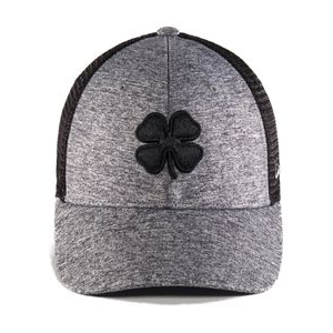 Black Clover Lucky Heather Mesh Hat Grey Heather / Black / Black L/XL
