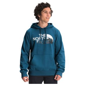 The North Face Logo Play Hoodie - Men's Monterey Blue M