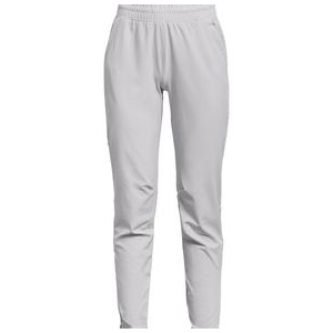 Under Armour Squad Woven Pants - Girls' Halo Gray / White XS Regular