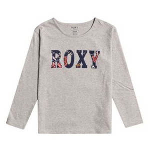 Roxy The One Long Sleeve T-shirt - Girls' Heritage Heather XS