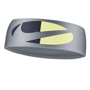 Nike Fury Printed Headband Ashen Slate / Thunder Blue / Lime Ice One Size