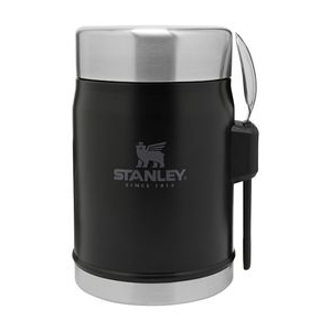 Stanley Legendary Food Jar And Spork - 14oz Matte Black