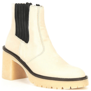 Free People Chelsea Boot - Women's White Leather 40 Regular