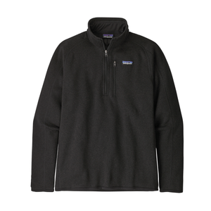 Patagonia Better Sweater 1/4-Zip Fleece Jacket - Men's Black 3XL