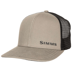 Simms Id Trucker Hat Tan One Size