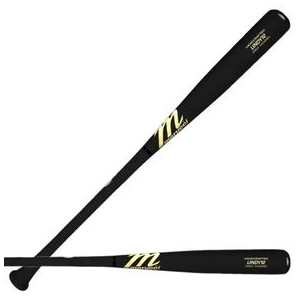 Marucci Lindy 12 Maple Wood Pro Model Baseball Bat Matte Black / Black 32"