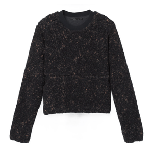 prAna Polar Escape Sweatshirt - Women's Black Speckles L