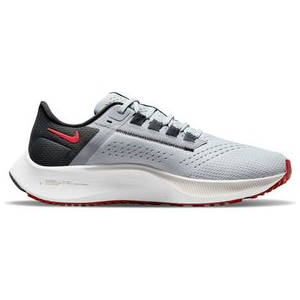 Nike Air Zoom Pegasus 38 Running Shoe - Men's Pure Platinum / Chile Red / Wolf Grey 12.5 REGULAR
