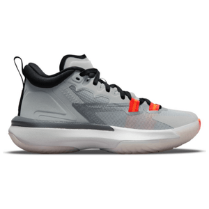 Nike Zion 1 Basketball Shoe - Youth Light Smoke Grey / Total Orange / Smoke Grey 12.0C REGULAR