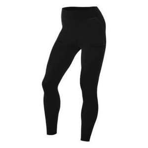 Nike Yoga 7/8 Fleece Pant - Women's Black / Dark Smoke Grey XS