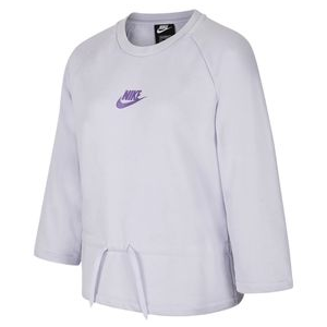 Nike Sportswear 3/4-sleeve Top - Girls' Purple Chalk / Wild Berry / Wild Berry L