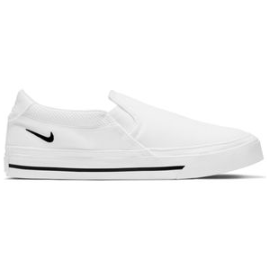 Nike Court Legacy Slip On Shoe - Men's White / Black 9 REGULAR